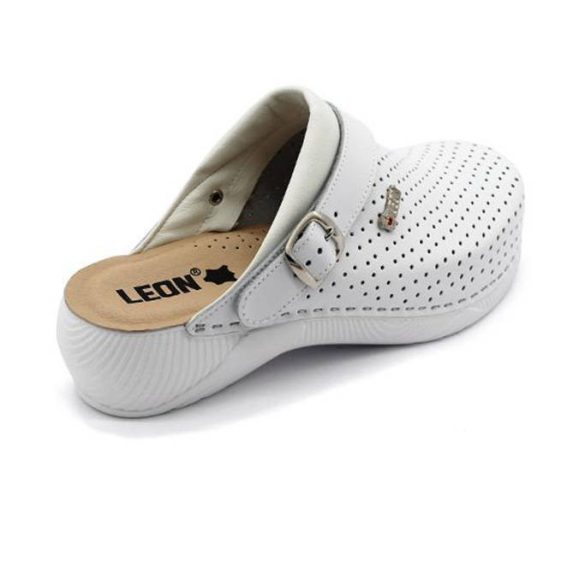 Leon Comfort női papucs - 3300 Fehér