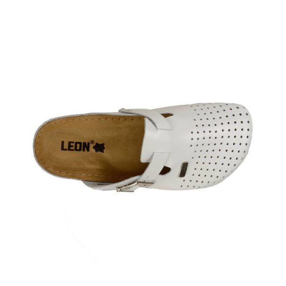 Leon Comfort férfi papucs - 700 Fehér