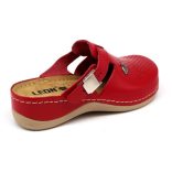 Leon Comfort női papucs - 900 Piros
