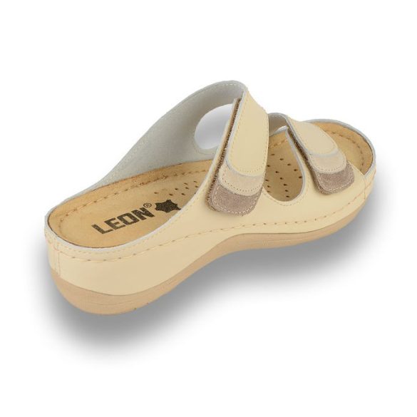 Leon Comfort női papucs - 904 Bézs