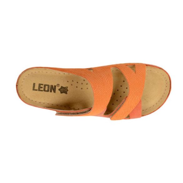 Leon Comfort női papucs - 907 Narancs