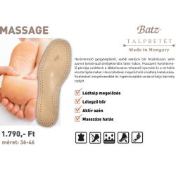 Batz talp betét unisex Talpbetét - 945 massage